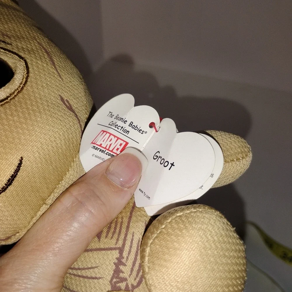 Ty Beanie Babies Marvel Guardians Of The Galaxy Baby Groot 7 inch Stuffed Animal